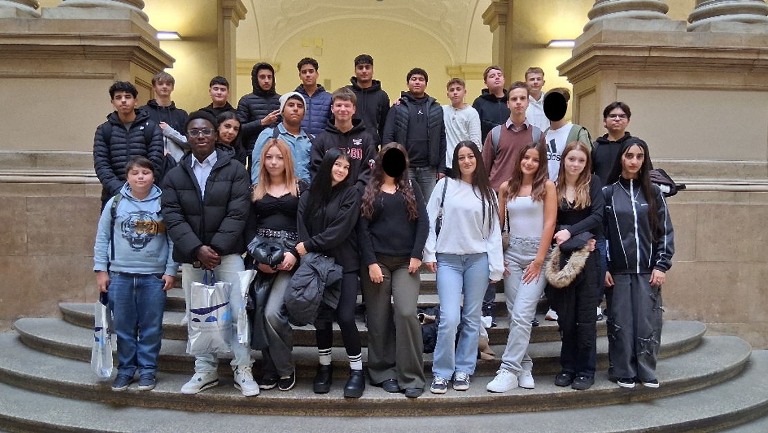 Ausflug der 9c nach München.