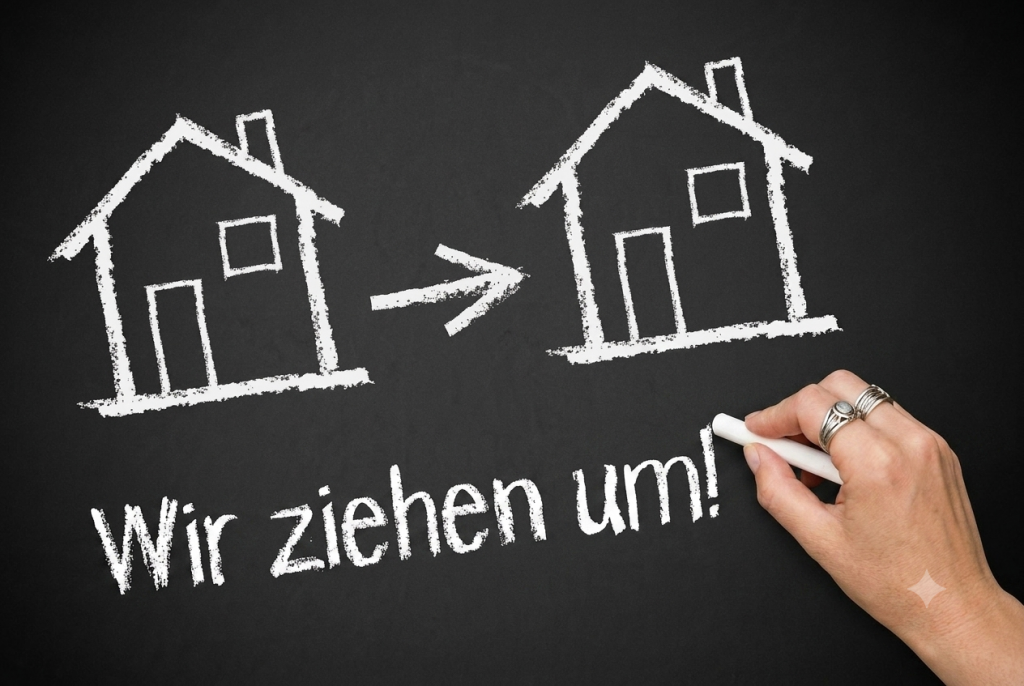 Wir ziehen um
